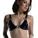 Лиф из натуральной кожи Feral Feelings - Bikini Top Black SO9420 фото 2