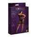 Сукня-бодістокінг Moonlight Plus Model 05 XL-XXXL Black, закрите одне плече та рукав SO8196 фото 5