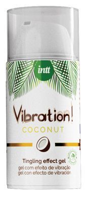Рідкий вібратор Intt Vibration Coconut Vegan (15 мл), дуже смачний, діє до 30 хвилин SO5972 фото Купити Рідкий вібратор Intt Vibration Coconut Vegan (15 мл), дуже смачний, діє до 30 хвилин  Intt (Бразилія-Португалія) 812 грн