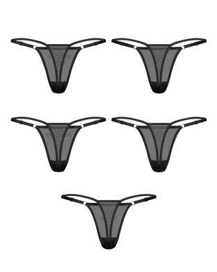 Набір трусиків Obsessive Violami 5-pack thong S/M SX3627 фото Купити Набір трусиків Obsessive Violami 5-pack thong S/M  Obsessive (Польща) 2 399 грн