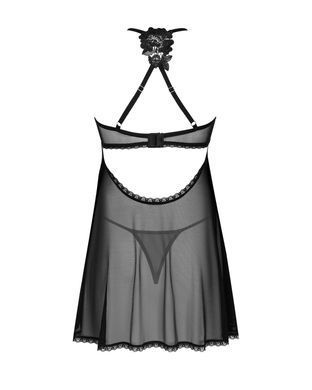 Пеньюар та трусики Obsessive Latinesa babydoll & thong XS/S SO9777 фото Купити Пеньюар та трусики Obsessive Latinesa babydoll & thong XS/S  Obsessive (Польща) 1 745 грн