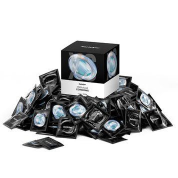 Набор презервативов Satisfyer Premium Condoms L (56 мм) 100 шт SX3268 фото Купить Набор презервативов Satisfyer Premium Condoms L (56 мм) 100 шт  Satisfyer  1 399 грн