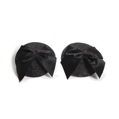 Пэстис Bijoux Indiscrets Burlesque pasties GLITTER and BOW SO2667 фото Купить   Bijoux Indiscrets  581 грн