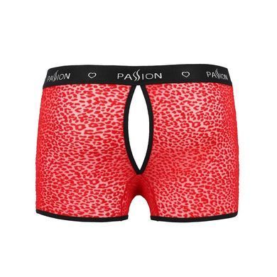 Чоловічі прозорі боксери Passion 046 SHORT PARKER L/XL Red, сітка, під леопард SO7609 фото Купити Чоловічі прозорі боксери Passion 046 SHORT PARKER L/XL Red, сітка, під леопард  Passion (Польща) 1 099 грн