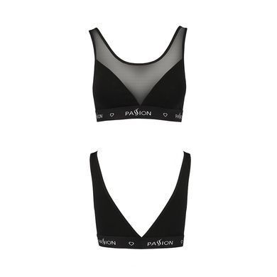 Топ з прозорою вставкою Passion PS002 TOP L, black SO4199 фото Купити Топ з прозорою вставкою Passion PS002 TOP L, black  Passion (Польща) 905 грн