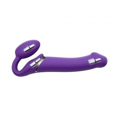 Безремінний страпон з вібрацією Strap-On-Me Vibrating Violet M, діаметр 3,8 см, пульт ДК, регульований SO3825 фото Купити Безремінний страпон з вібрацією Strap-On-Me Vibrating Violet M, діаметр 3,8 см, пульт ДК, регульований  Strap-On-Me (Франція) 5 488 грн
