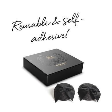 Пэстис Bijoux Indiscrets Burlesque pasties GLITTER and BOW SO2667 фото Купить   Bijoux Indiscrets  581 грн