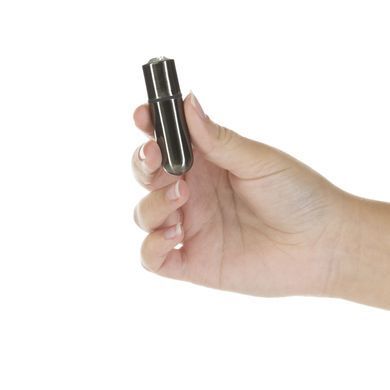Вибропуля PowerBullet First-Class Bullet 2.5&Prime; with Key Chain Pouch, Gun Metal, 9 режимов вибрации SO6846 фото Купить   PowerBullet (Канада) 979 грн