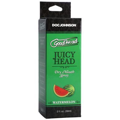 Увлажняющий оральный спрей Doc Johnson GoodHead &ndash; Juicy Head Dry Mouth Spray &ndash; Watermelon 59мл SO6067 фото Купить   Doc Johnson (США) 886 грн