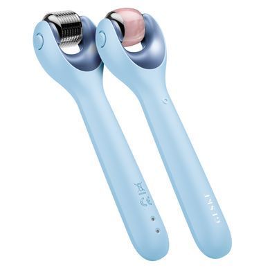 Електронний ролер для обличчя з мікроголками GESKE MicroNeedle Face Roller 9в1 aquamarine HB0193 фото Купити Електронний ролер для обличчя з мікроголками GESKE MicroNeedle Face Roller 9в1 aquamarine  GESKE 1 699 грн