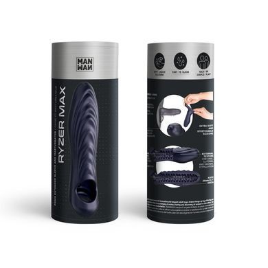 Насадка на член Manwan RYZER MAX - Black Plum SX4041 фото Купити Насадка на член Manwan RYZER MAX - Black Plum  Manwan  2 499 грн