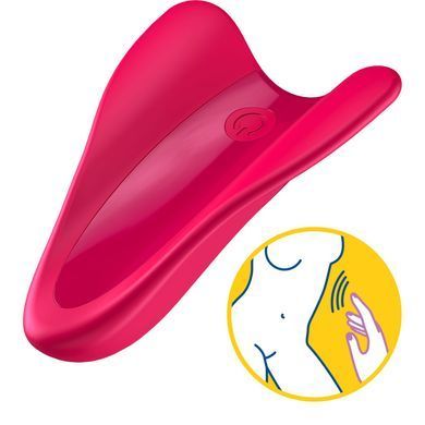 Вибратор на палец Satisfyer High Fly Red SO4651 фото Купить   Satisfyer (Німеччина) 1 265 грн