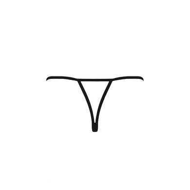 Трусики кружевные с доступом Passion Exclusive VIOLANTE THONG L/XL, black PS24301 фото Купить   Passion (Польща) 775 грн
