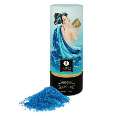 Пінлива сіль для ванни Shunga Dead Sea salt Oriental Crystals &mdash; Ocean Temptations (500 г) SO6894 фото Купити Пінлива сіль для ванни Shunga Dead Sea salt Oriental Crystals &mdash; Ocean Temptations (500 г)  Shunga  1 281 грн