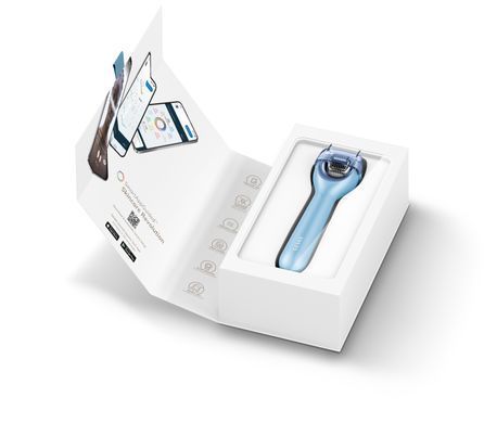 Електронний ролер для обличчя з мікроголками GESKE MicroNeedle Face Roller 9в1 aquamarine HB0193 фото Купити Електронний ролер для обличчя з мікроголками GESKE MicroNeedle Face Roller 9в1 aquamarine  GESKE 1 699 грн
