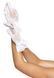 Короткие перчатки Leg Avenue Floral lace wristlength gloves White SO9162 фото 1
