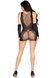 Мінісукня Leg Avenue Mini Dress and Matching Gloves One Size Black &mdash; фото 3