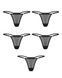 Набір трусиків Obsessive Violami 5-pack thong S/M SX3627 фото 1