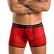 Чоловічі прозорі боксери Passion 046 SHORT PARKER L/XL Red, сітка, під леопард SO7609 фото 1