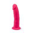 Фаллоимитатор SilexD Henry Pink (MODEL 2 size 7.5in), двухслойный, силикон+Silexpan, диаметр 4,8см