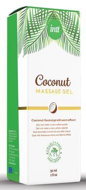 Масажний гель для інтимних зон Intt Coconut Vegan (30 мл) SO5973 фото Купити Масажний гель для інтимних зон Intt Coconut Vegan (30 мл)  Intt (Бразилія-Португалія) 507 грн