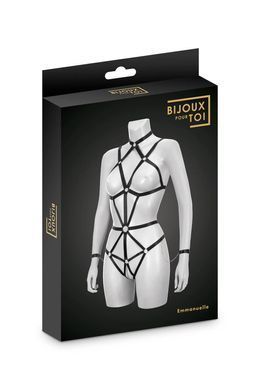 Боді-портупея Bijoux Pour Toi - Emmanuelle SX3854 фото Купити Боді-портупея Bijoux Pour Toi - Emmanuelle  Bijoux Pour Toi  1 469 грн