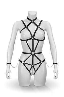 Боді-портупея Bijoux Pour Toi - Emmanuelle SX3854 фото Купити Боді-портупея Bijoux Pour Toi - Emmanuelle  Bijoux Pour Toi  1 469 грн