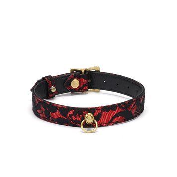 Чокер с кольцом для поводка Liebe Seele Victorian Garden Choker SO9471 фото Купить   Liebe Seele (Японія) 1 173 грн