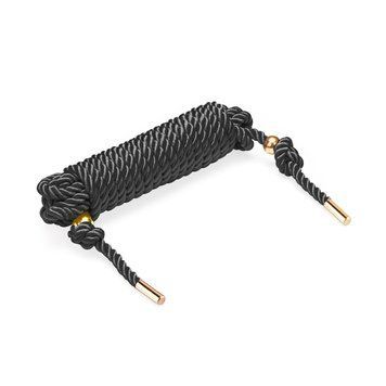 Веревка для шибари Liebe Seele Shibari 5M Rope Black, комбинированный состав SO9521 фото Купить   Liebe Seele (Японія) 480 грн