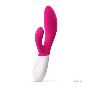 Вибратор-кролик LELO Ina Wave 2 Cerise, манящее движение ствола + вибрации SO8080 фото Купить   Lelo (Швеція) 10 339 грн