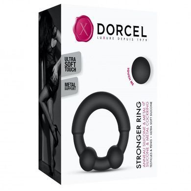 Ерекційне кільце з металевими вставками Dorcel STRONGER RING SO5077 фото Купити Ерекційне кільце з металевими вставками Dorcel STRONGER RING  Dorcel (Франція) 1 052 грн