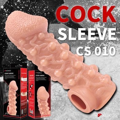 Насадка на член Kokos Cock Sleeve CS 010 L (м'ята упаковка!!!)