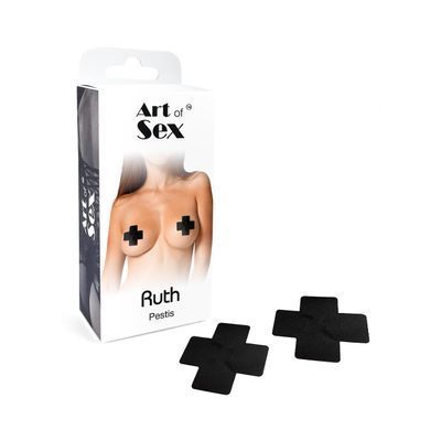 Сексуальные наклейки на грудь Art of Sex - Ruth. Черный SO6788 фото Купить   Art of Sex  101 грн