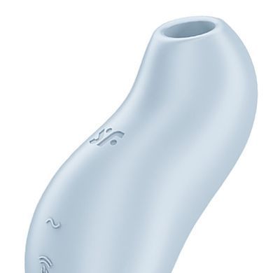 Вакуумний кліторальний стимулятор з вібрацією Satisfyer Pocket Pro 1 Blue SX0574 фото Купити Вакуумний кліторальний стимулятор з вібрацією Satisfyer Pocket Pro 1 Blue  Satisfyer (Німеччина) 1 588 грн