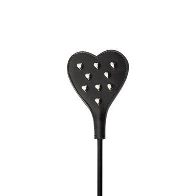 Стек с металлическими винтами Art of Sex - BDSM Heart, экокожа, цвет черный SO9982 фото Купить   Art of Sex  581 грн