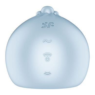 Вакуумний кліторальний стимулятор Satisfyer Mochi Frost Blue SX3543 фото Купити Вакуумний кліторальний стимулятор Satisfyer Mochi Frost Blue  Satisfyer (Німеччина) 1 269 грн