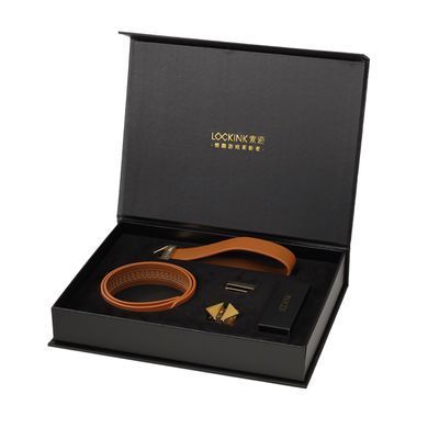 Поводок LOCKINK Tied Collar with Leash Set - Brown SX0828 фото Купить   LOCKINK (Китай) 3 871 грн