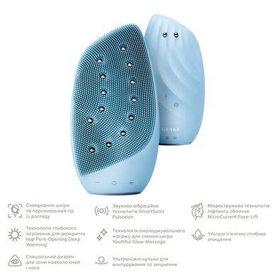 Очистительная щетка для лица GESKE Sonic Thermo Facial Brush&Face-Lifter 8в1 white HB0094 фото Купить Очистительная щетка для лица GESKE Sonic Thermo Facial Brush&Face-Lifter 8в1 white  GESKE 2 282 грн