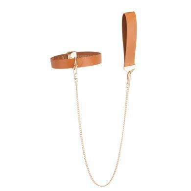 Поводок LOCKINK Tied Collar with Leash Set - Brown SX0828 фото Купить   LOCKINK (Китай) 3 871 грн