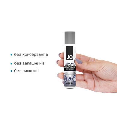 Охлаждающий лубрикант на силиконовой основе JO PREMIUM &mdash; COOLING (30 мл) SO1436 фото Купить   JO (США) 627 грн