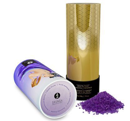 Пінлива сіль для ванни Shunga Dead Sea salt Oriental Crystals &mdash; Exotic Fruits (500 г) SO6895 фото Купити Пінлива сіль для ванни Shunga Dead Sea salt Oriental Crystals &mdash; Exotic Fruits (500 г)  Shunga (Канада) 1 265 грн
