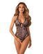 Боди Obsessive Addia crotchless teddy 2XL/3XL &mdash; фото 1