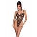 Эротическое боди с рисунком Passion LOVELIA BODY XXL/XXXL, black SO4755 фото 1