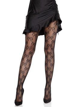 Колготки Leg Avenue Bow Net Tights One Size SX2760 фото Купить   Leg Avenue (США) 600 грн