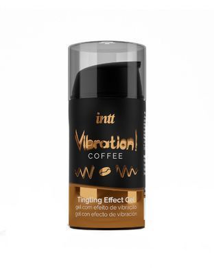 Рідкий вібратор Intt Vibration Coffee (15 мл), густий гель, дуже смачний, діє до 30 хвилин SO3511 фото Купити Рідкий вібратор Intt Vibration Coffee (15 мл), густий гель, дуже смачний, діє до 30 хвилин  Intt  747 грн