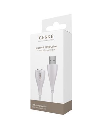 Магнітний USB кабель GESKE Magnetic USB Cable white HB0236 фото Купити Магнітний USB кабель GESKE Magnetic USB Cable white  GESKE 229 грн