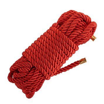 Веревка для шибари LOCKINK SEVANDA Shibari Pratice Rope, красная, 8 м, нейлон+хлопок SX0879 фото Купить   LOCKINK (Китай) 646 грн