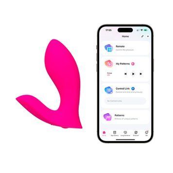 Смарт-вибратор в трусики Lovense Flexer, манящее движение + вибрация, стимуляция клитора и точки G Lovense  &mdash; фото