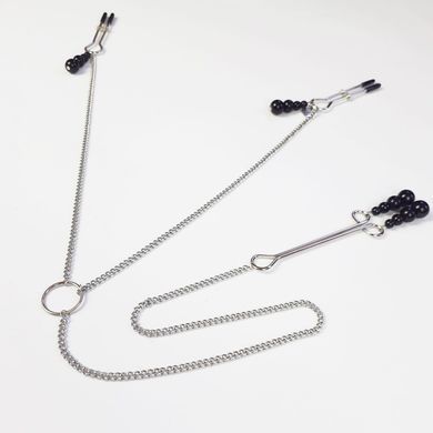 Затискач для сосків та клітора Art of Sex - Nipple and clit clamps Black Pearl SO5869 фото Купити Затискач для сосків та клітора Art of Sex - Nipple and clit clamps Black Pearl  Art of Sex  563 грн