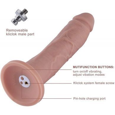 Фалоімітатор 10.2&Prime; з вібрацією для секс-машин Hismith Silicone Dildo with Vibe, KlicLok, пульт ДК SO6211 фото Купити Фалоімітатор 10.2&Prime; з вібрацією для секс-машин Hismith Silicone Dildo with Vibe, KlicLok, пульт ДК  Hismith (Китай) 3 926 грн